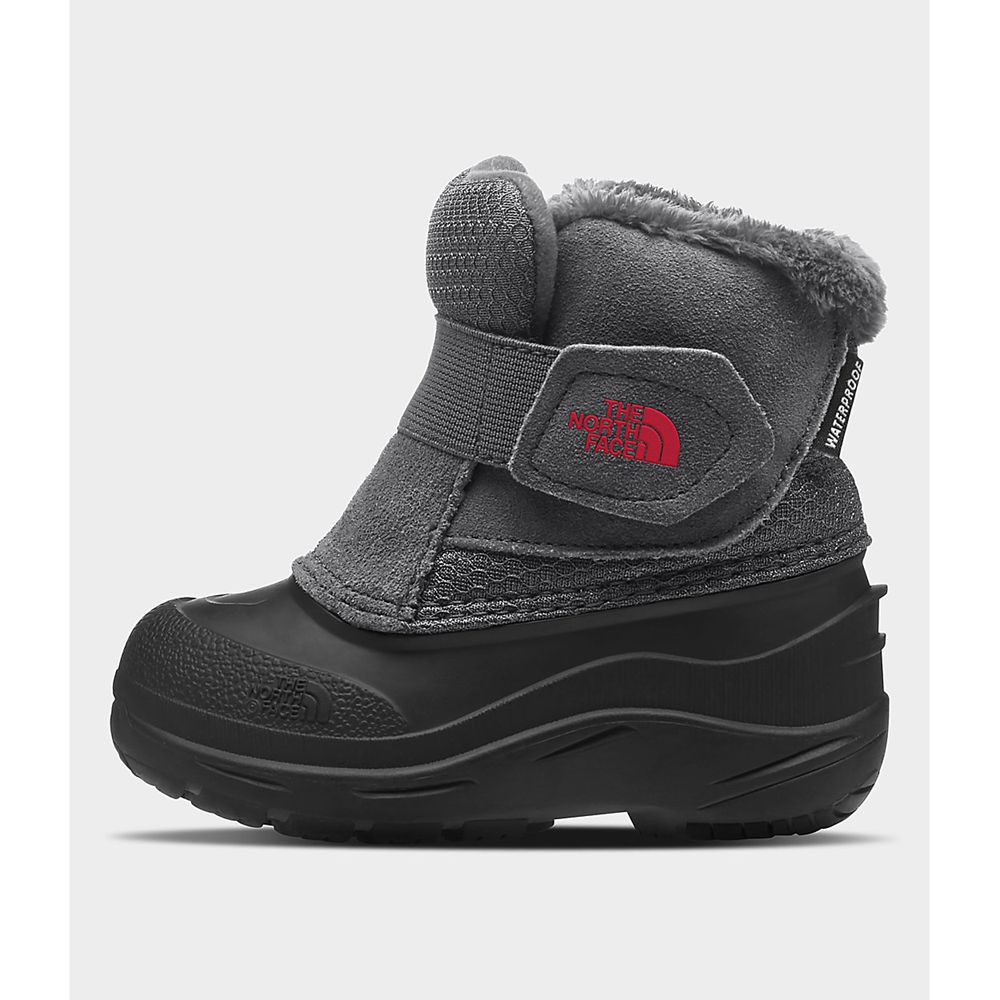 The North Face Boots Toddler Australia - The North Face Toddler Alpenglow Ii Black Grey (MJP-527163)